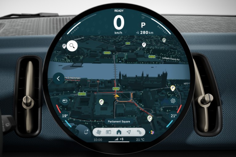 MINI connected upgrades - navigation